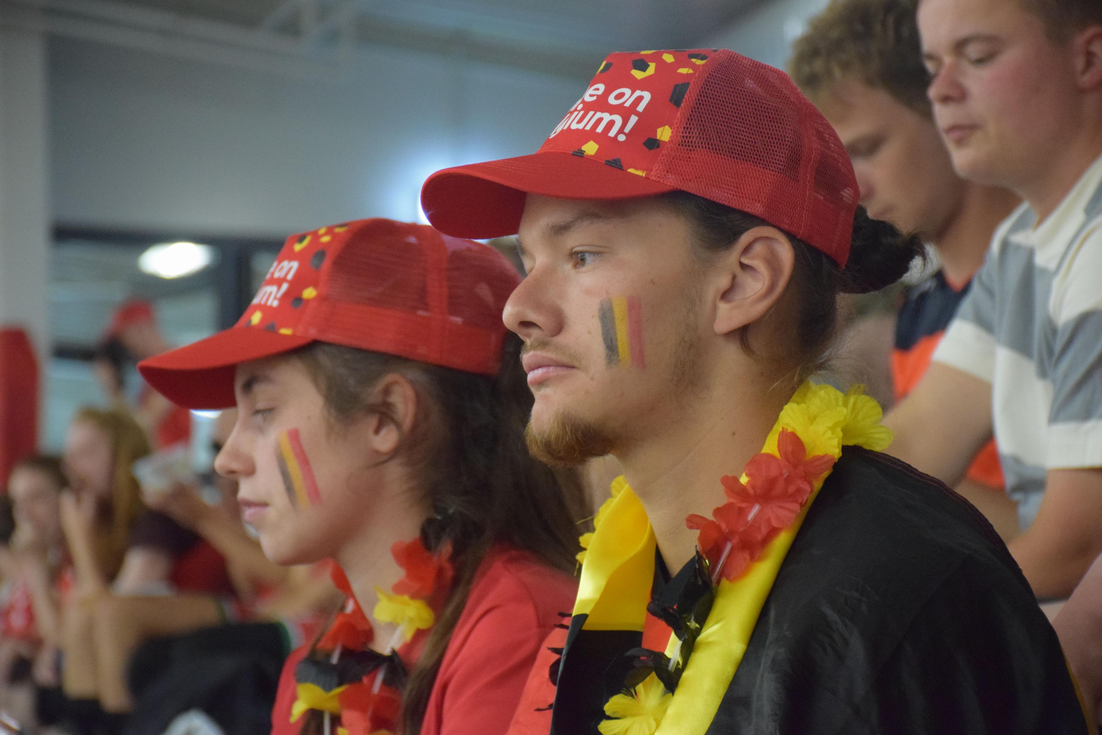 Supportors at the European Championship in the Netherlands