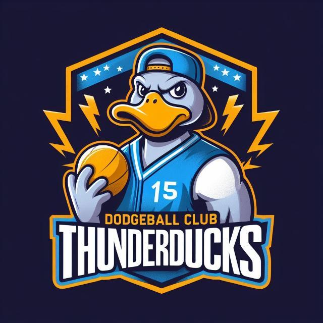 Logo for Thunderducks Dodgeball Tienen